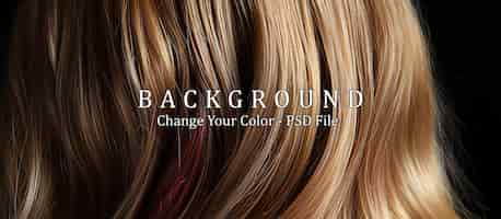 Free PSD highlight hair texture abstract fashion style background on mulberry color tone