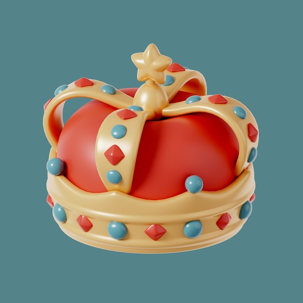 Free PSD historical museum crown icon