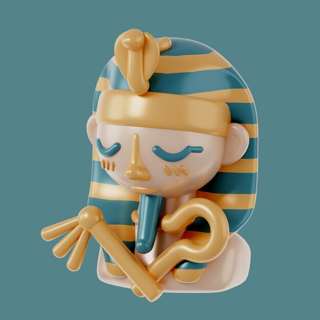 Historical museum pharaoh icon