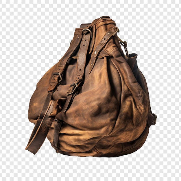 Hobo bag isolated on transparent background