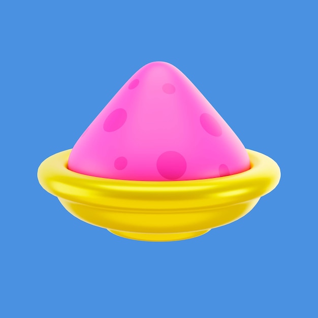 Holi festival icon rendering