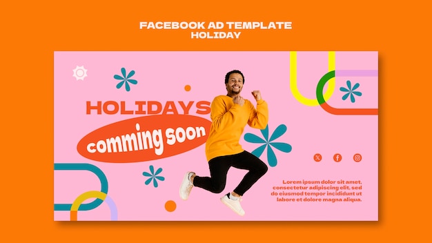 Holiday design template