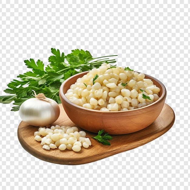 Hominy isolato su sfondo trasparente