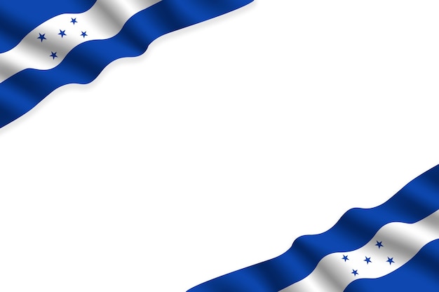 Honduras flag illustration