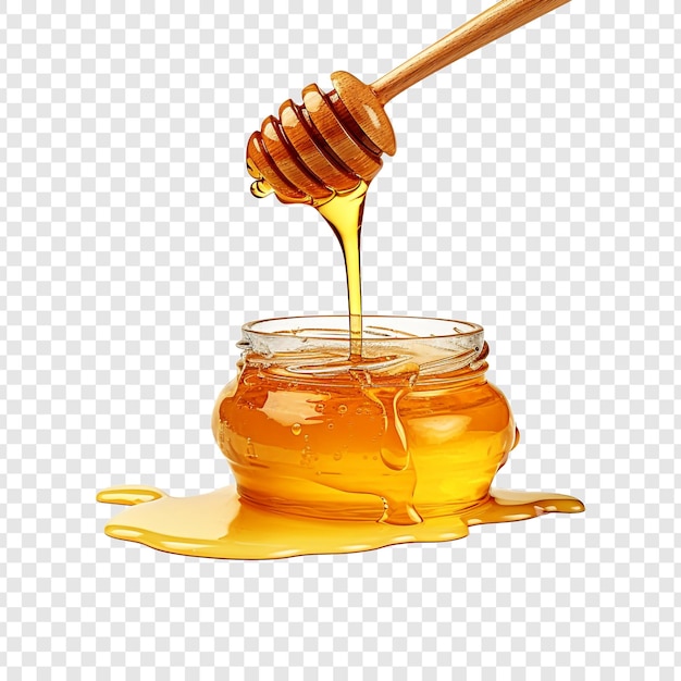 Free PSD honey isolated on transparent background