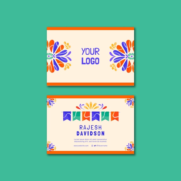 Mexico Id Card Psd Template