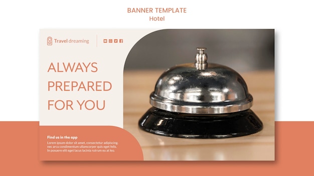 Hotel banners template