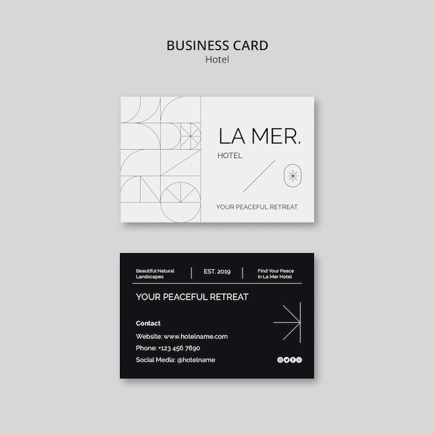 Hotel booking comfortable experience template
