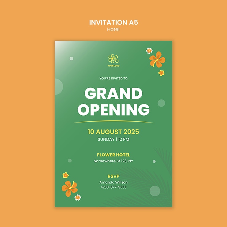 Free PSD hotel and resort template
