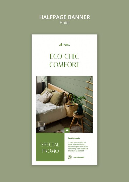 Hotel template design