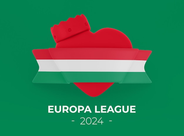 Free PSD hungary heart banner