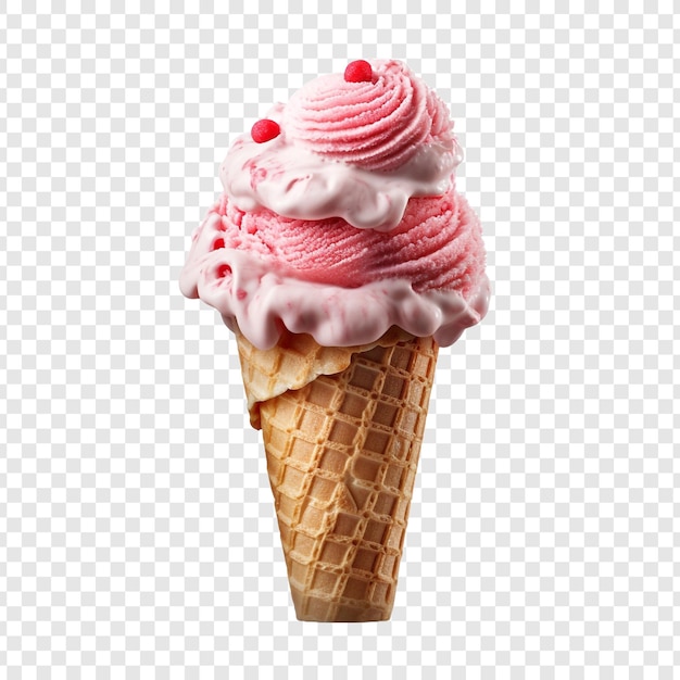 Free PSD ice cream isolated on transparent background