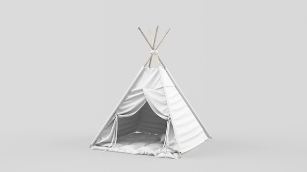 Indian Tent or Teepee for Children: High-Quality PSD Templates