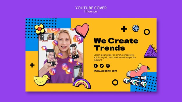Influencer content youtube cover