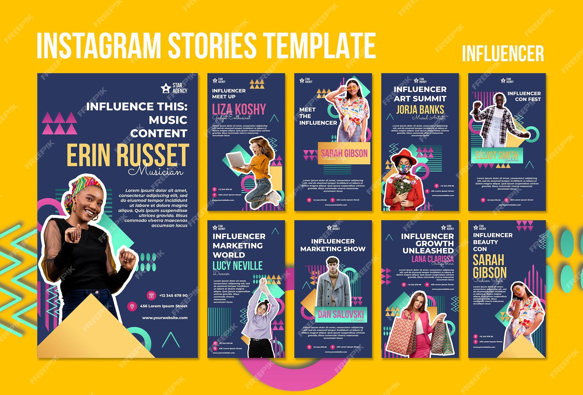 Template Instagram Stories, Mentirinhas