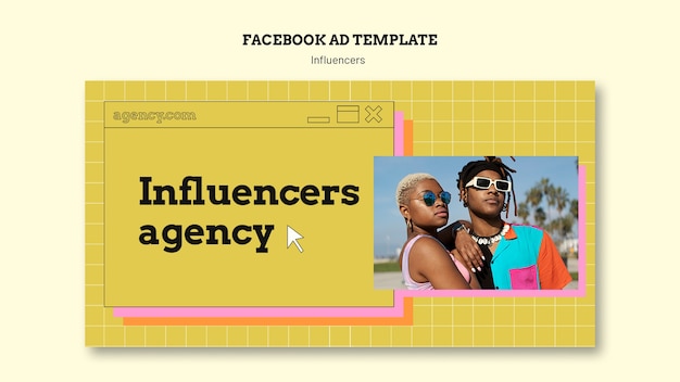 Influencer Template Design: Free Download PSD Templates