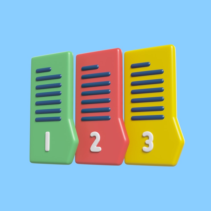 Free PSD infographic elements three-dimensional icon