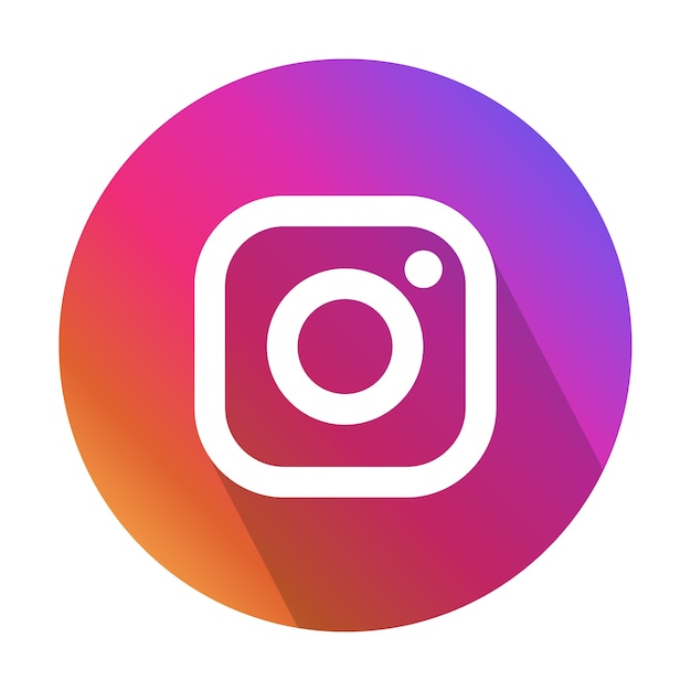 PSD gratuito logo dell'applicazione instagram