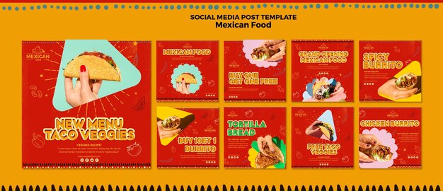 メキシコ料理レストランのInstagram投稿コレクション