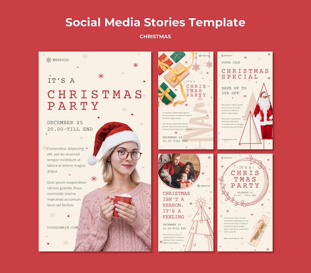 Instagram stories collection for christmas sale