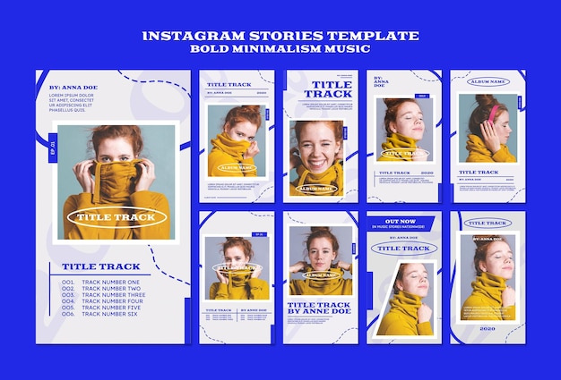 ミュージシャンのためのinstagramストーリーコレクション