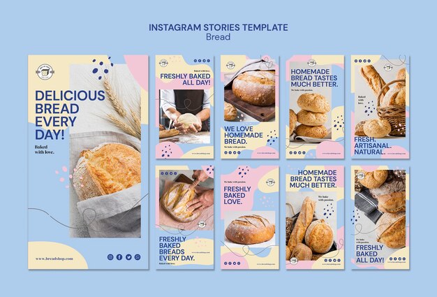 instagram stories with bread