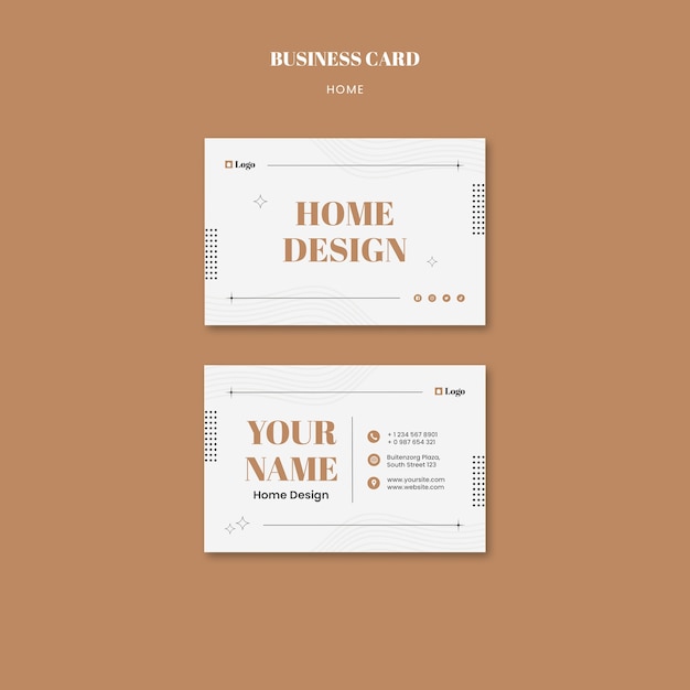 Interior design template design PSD free to download