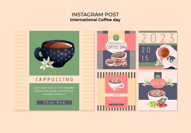international coffee day instagram posts