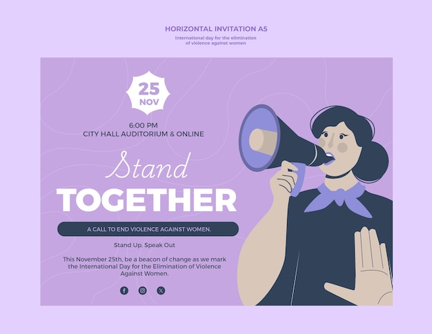 International day for the elimination of violence against women