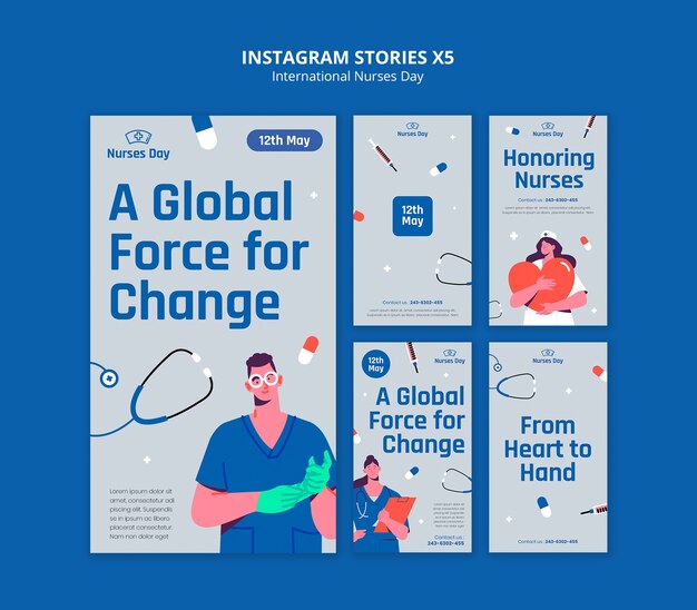 International nurses day  instagram stories