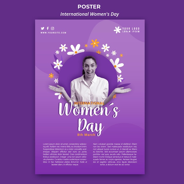 International women day poster