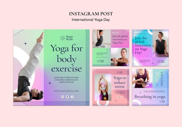 international yoga day instagram posts