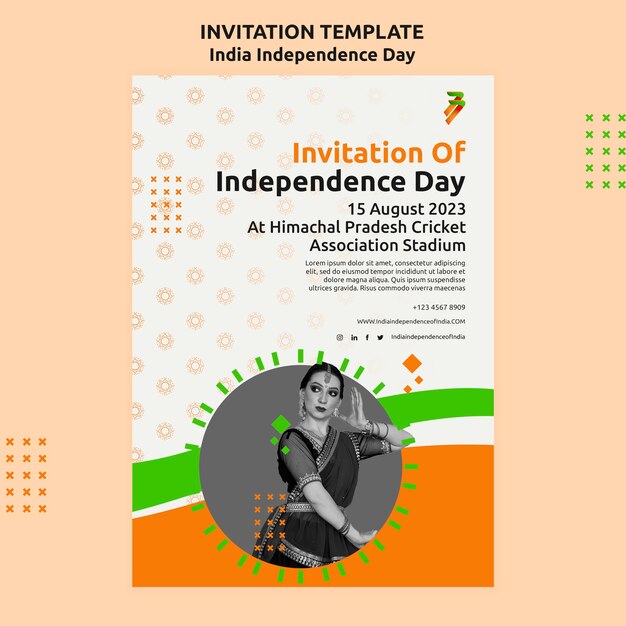 invitation letter format for independence day celebration