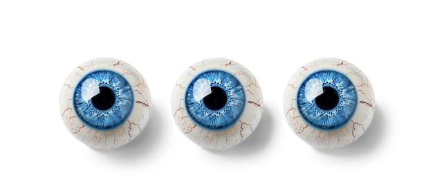 Iris of eye isolated