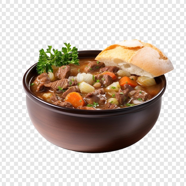 Free PSD irish stew isolated on transparent background