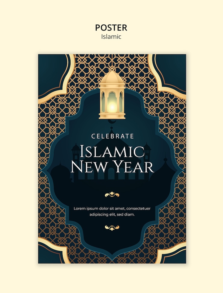 Free PSD islamic event celebration template