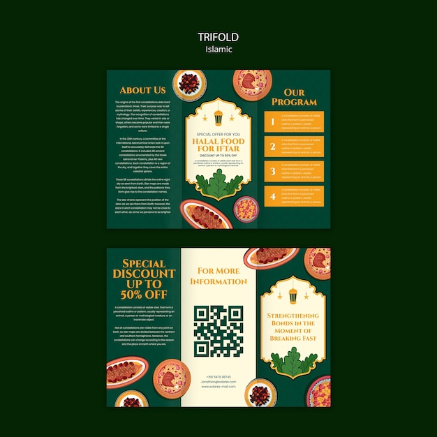 Islamic event celebration template
