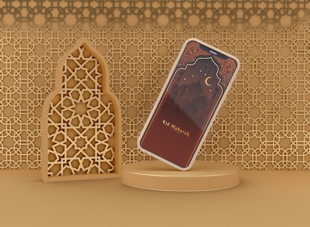 Islamic Shapes Concept Mock-up