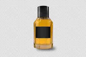 Free PSD isolated bottle for fragance