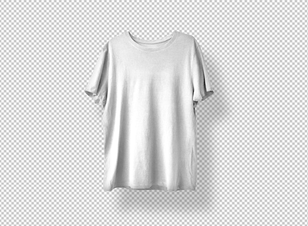 Free PSD isolated handled white tshirt