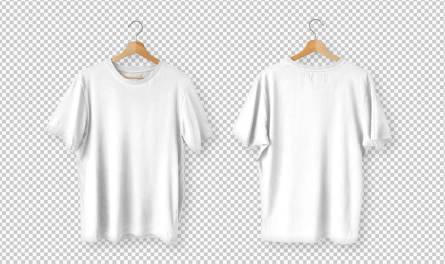 Louis Vuitton logo T-shirt mockup in white colors. Mockup of realistic