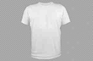 Free PSD isolated regular plain white tshirt