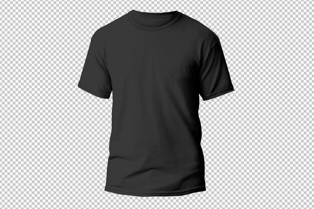 Isolated white t-shirt front view