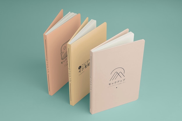 Japan book cover mockup