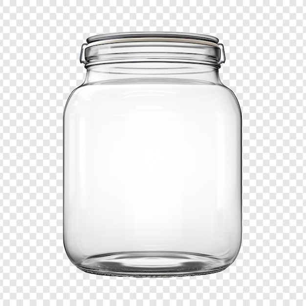 Free PSD jar isolated on transparent background