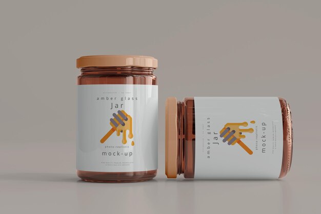 Download Honey Jar Mockup Psd 300 High Quality Free Psd Templates For Download