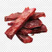 Free PSD jerky isolated on transparent background