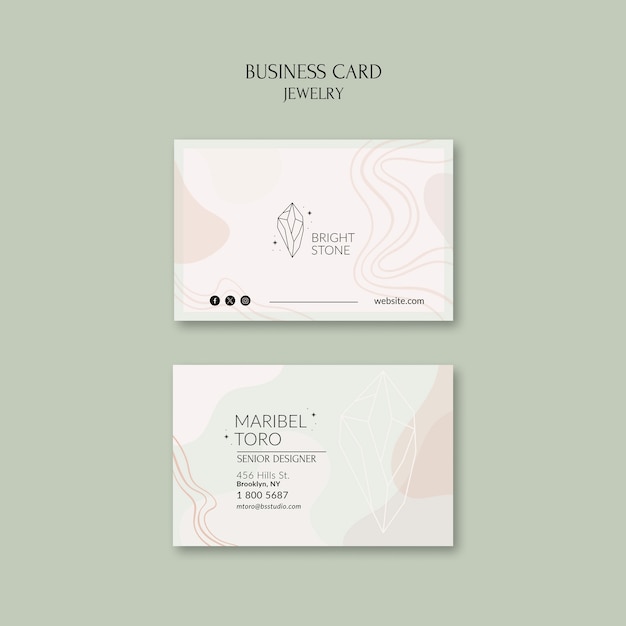 jewelry shop business template