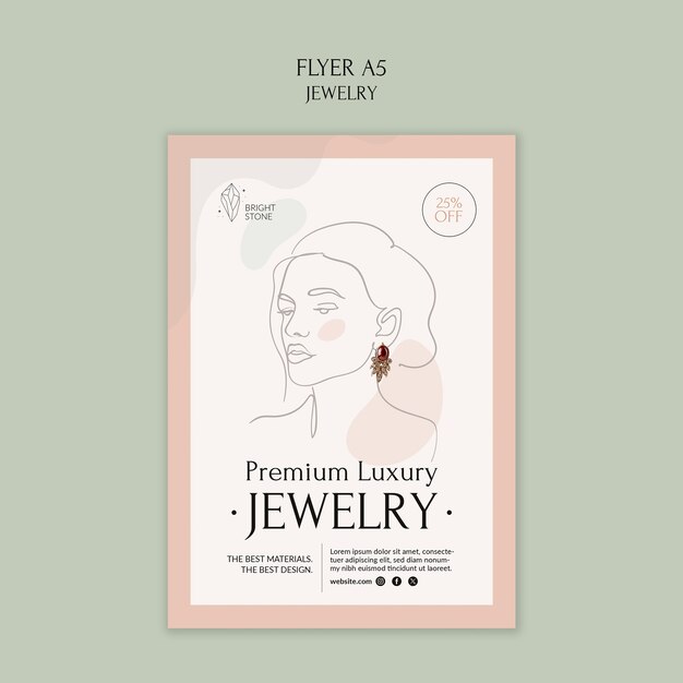 jewelry shop business template