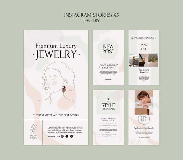 jewelry shop business template
